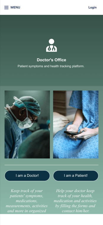 Symptom Tracker App Template