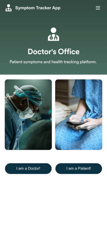 Symptom Tracker App Template