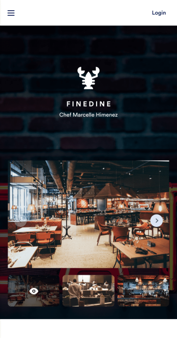 Table Booking App Template