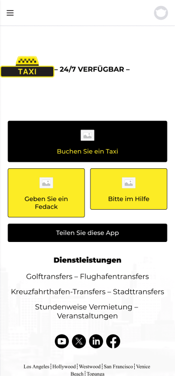 Taxi-Tipp-App Template