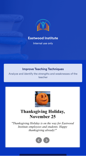 Teacher Observation App Template