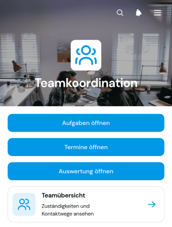 Teamkoordinations-App