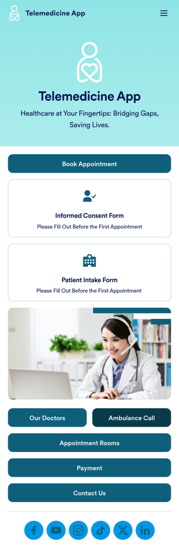 Telemedicine App Template
