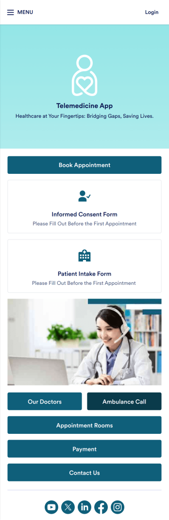 Telemedicine App Template