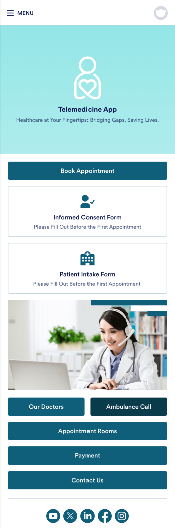 Telemedicine App Template