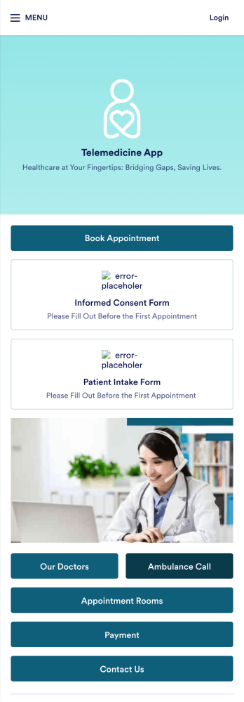 Telemedicine App Template