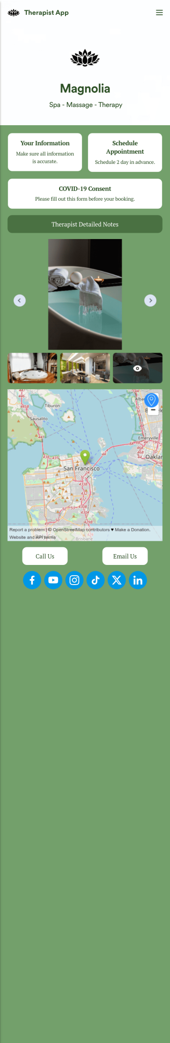 Therapist App Template