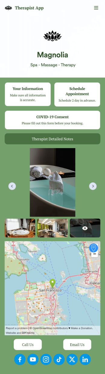 Therapist App Template