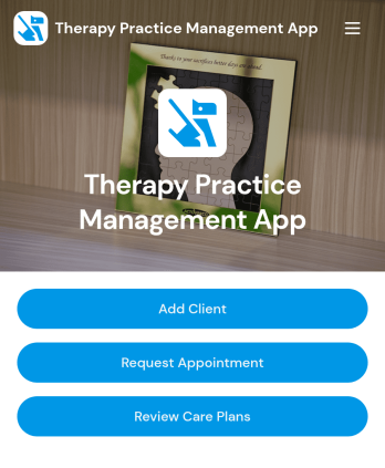 Therapy Practice Management App Template