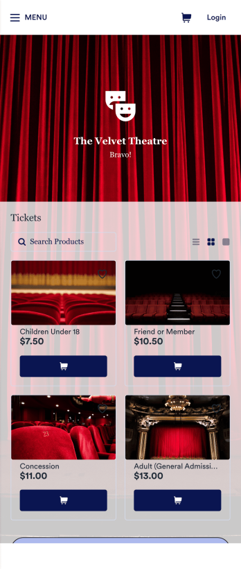 Ticket Selling App Template