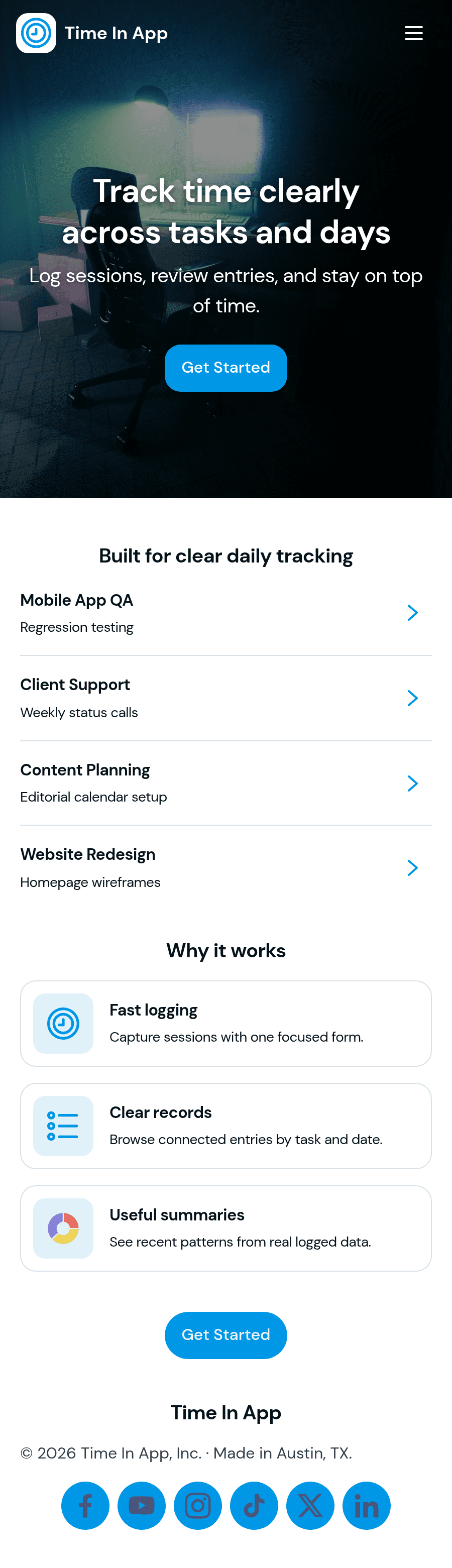 Timeout In App Time In App Template | Jotform