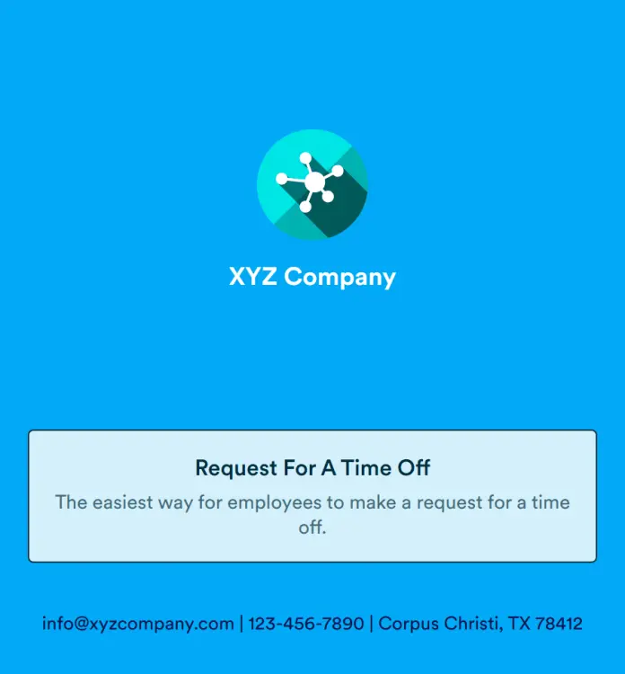 Time Off Request App