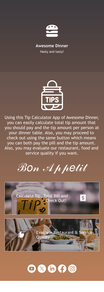 Tip Calculator App Template