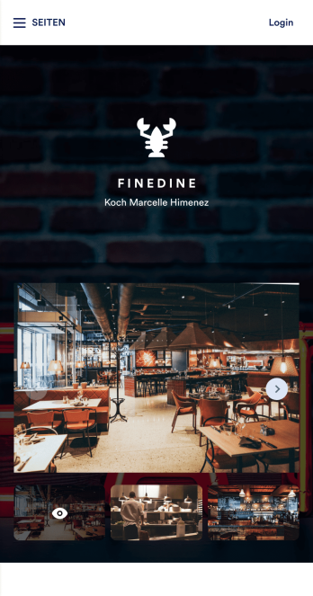 Tischreservierung App Template