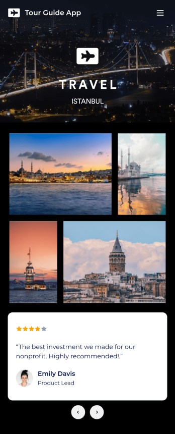 Tour Guide App Template