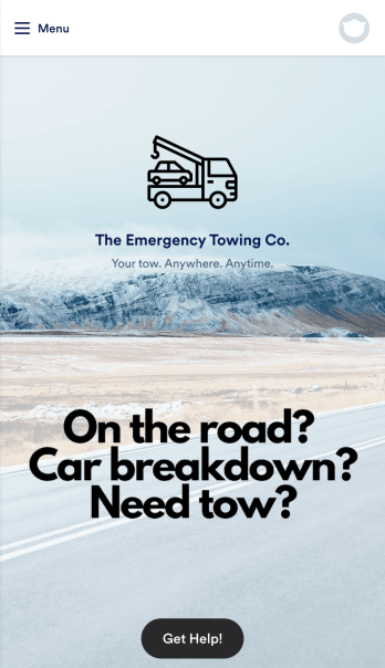Towing App Template