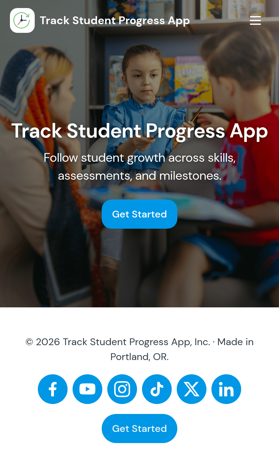 Track Student Progress App Template | Jotform