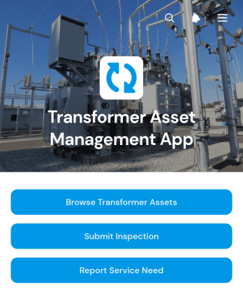 Transformer Asset Management App Template