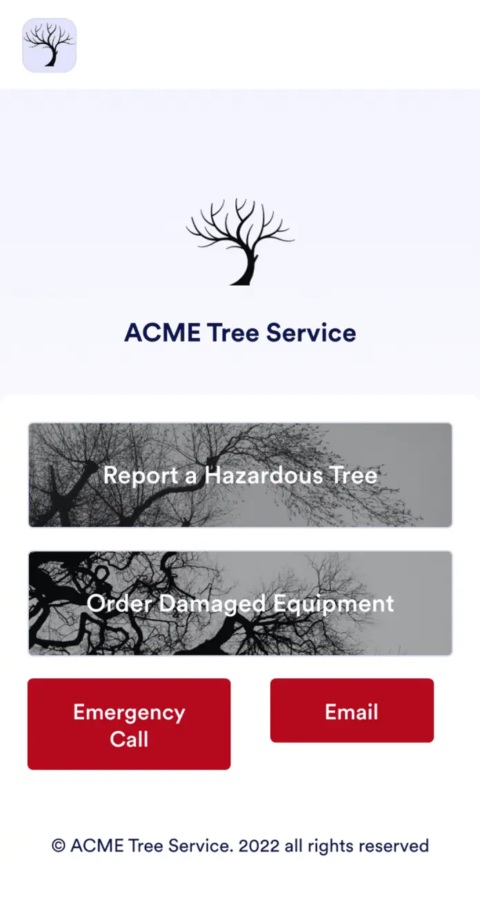 Tree Service App