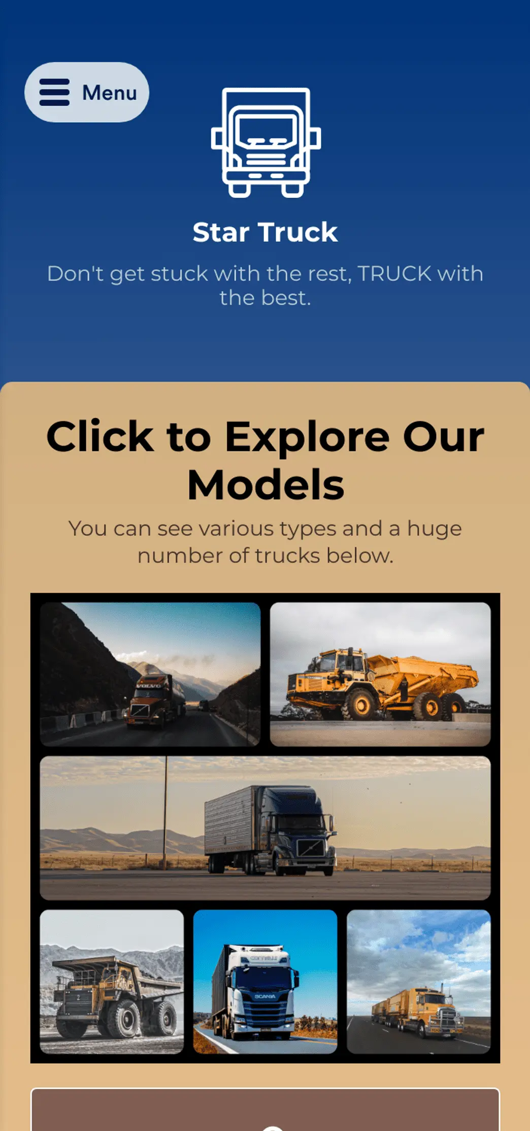 Truck Rental App