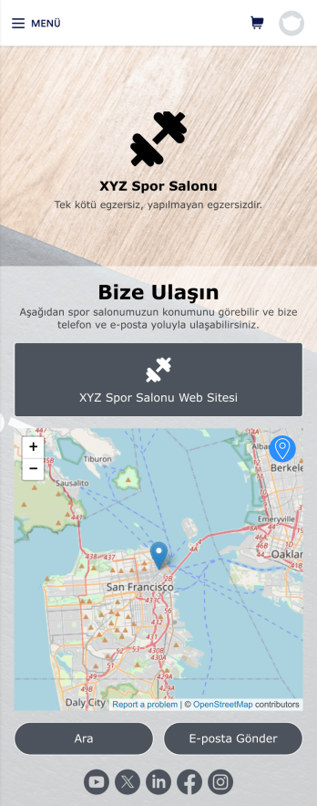 Üyelik Uygulaması Template
