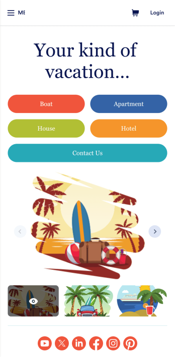 Vacation Rental App Template
