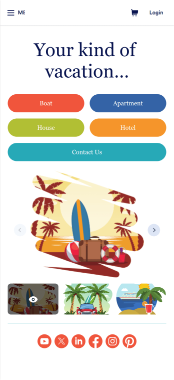 Vacation Rental App Template