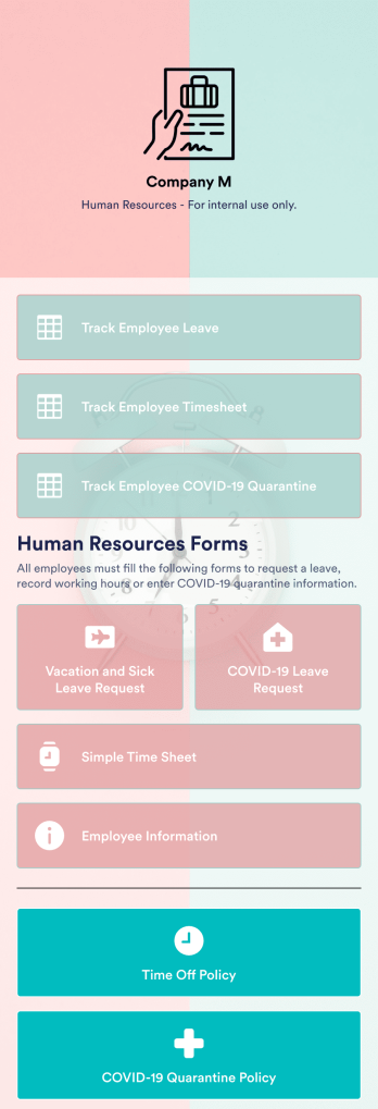 Vacation Tracker App Template