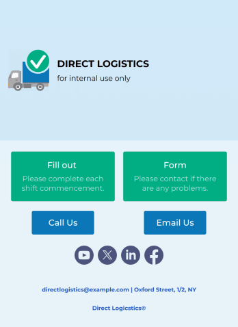 Vehicle Inspection Checklist App Template