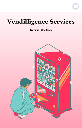 Vending Machine App Template