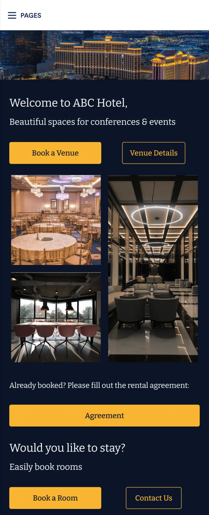 Venue Booking App