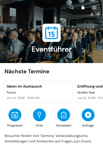 Veranstaltungsführer-App