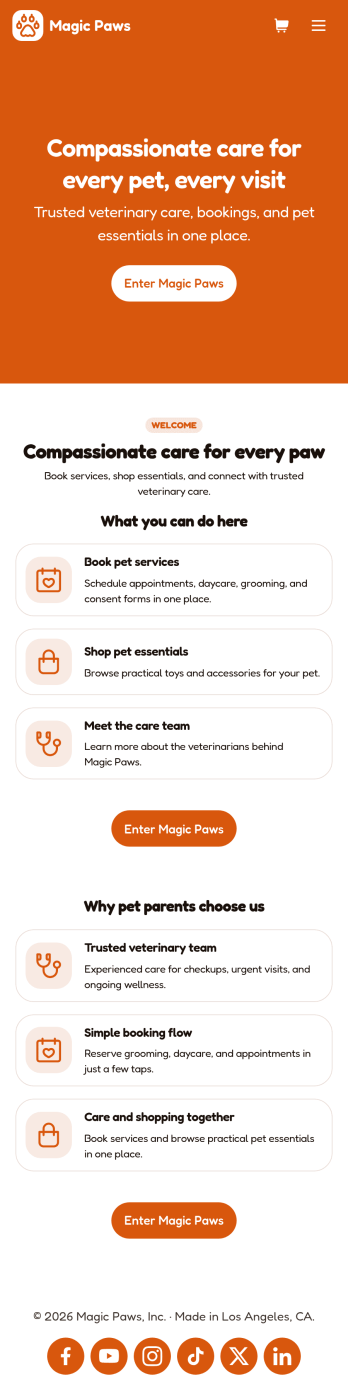 Veterinarian App Template