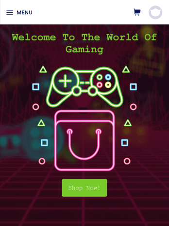 Video Game Selling App Template