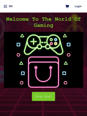 Video Game Selling App Template