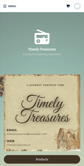 Vintage Selling App Template