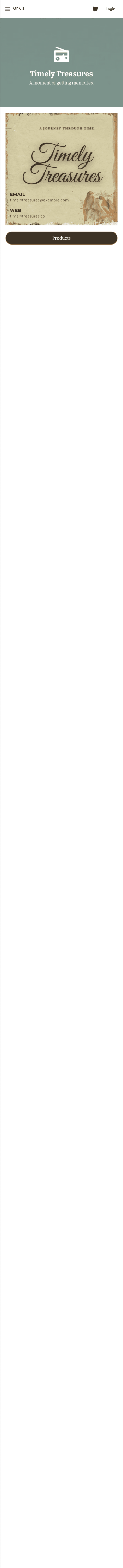 Vintage Selling App Template