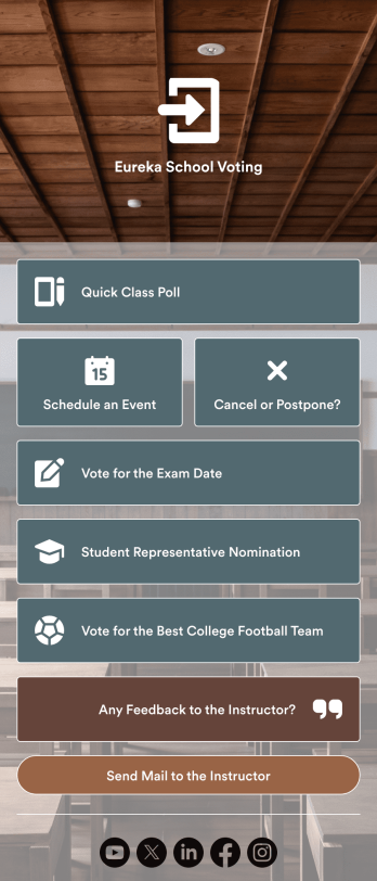 Voting App Template