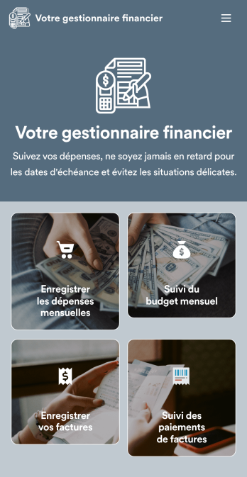 Votre gestionnaire financier