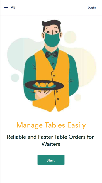 Waiter App Template