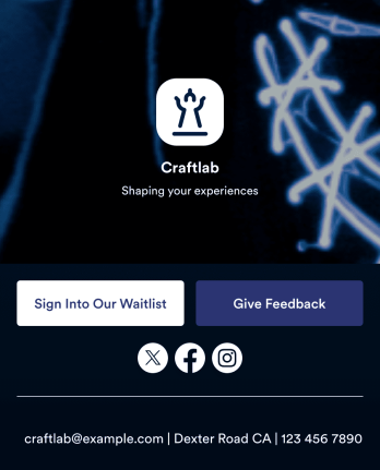 Waitlist App Template