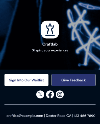 Waitlist App Template