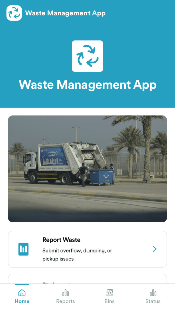 Waste Management App Template