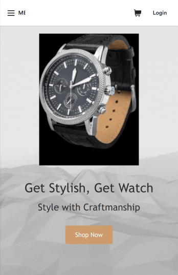 Watch Selling App Template