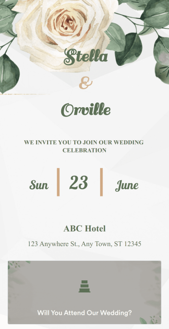 Wedding Invitation App Template