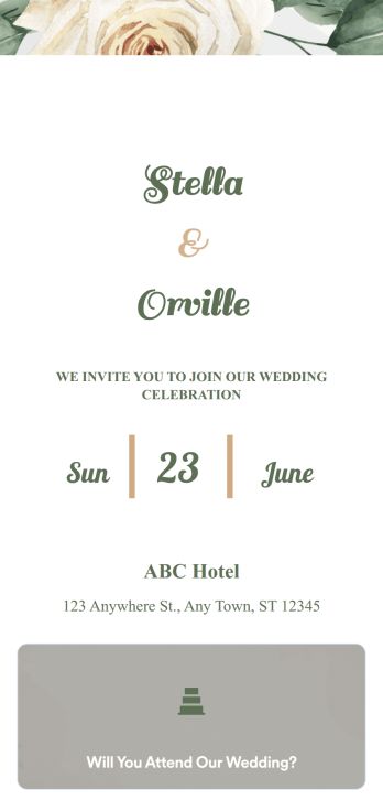Wedding Invitation App Template