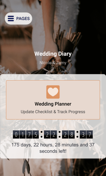 Wedding Planning App Template