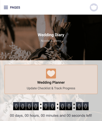 Wedding Planning App Template