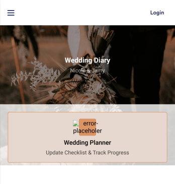 Wedding Planning App Template
