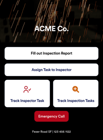 Welding Inspection App Template